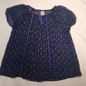 Girls’ Blue Summer Blouse